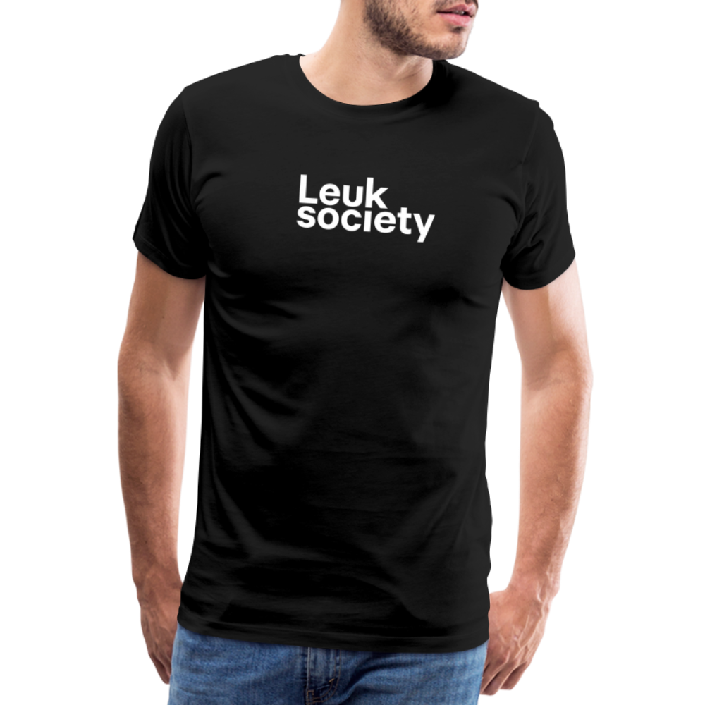 Society Tee - Black - black