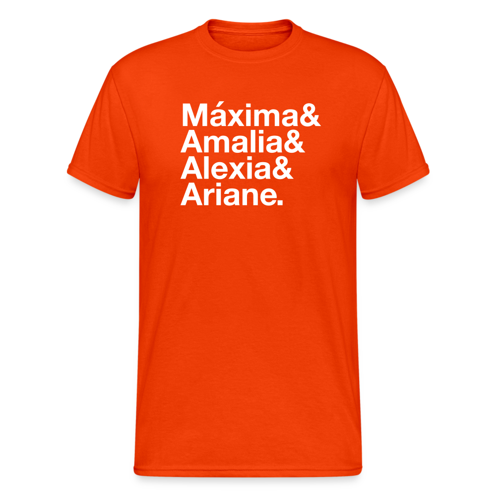 "The Royals" Tee - Koningsdag 24 - orange