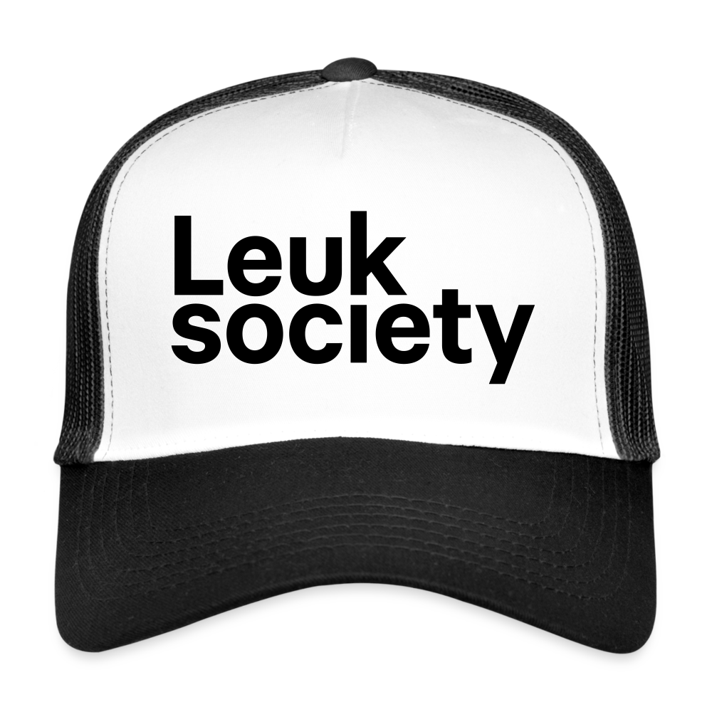 Trucker Cap - white/black