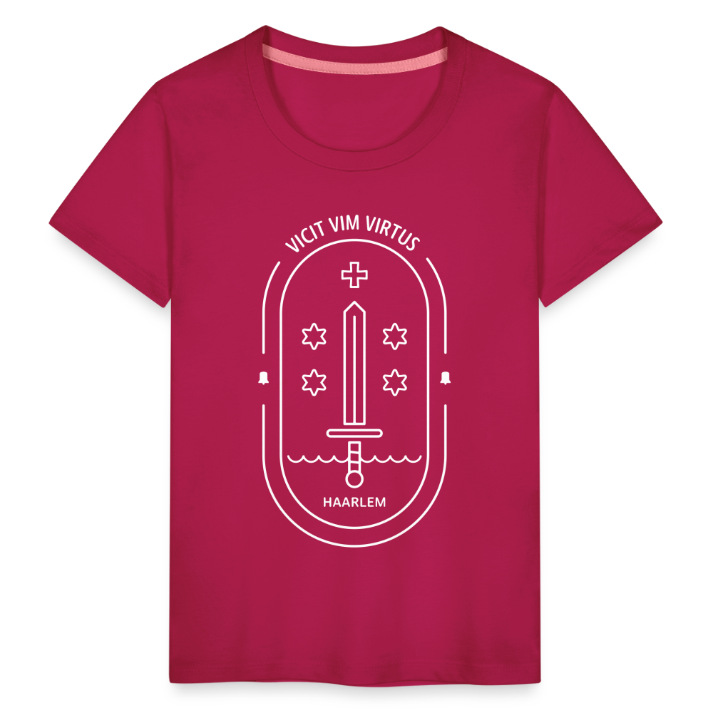 Haarlem Tee - Little Kids 2-8y - Dark Pink - dark pink