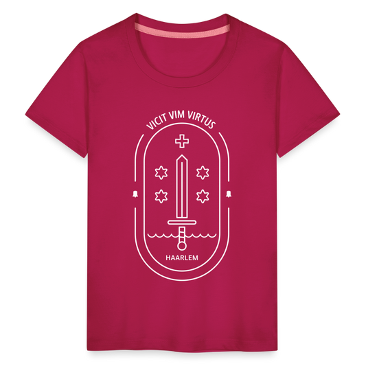 Haarlem Tee - Little Kids 2-8y - Dark Pink - dark pink